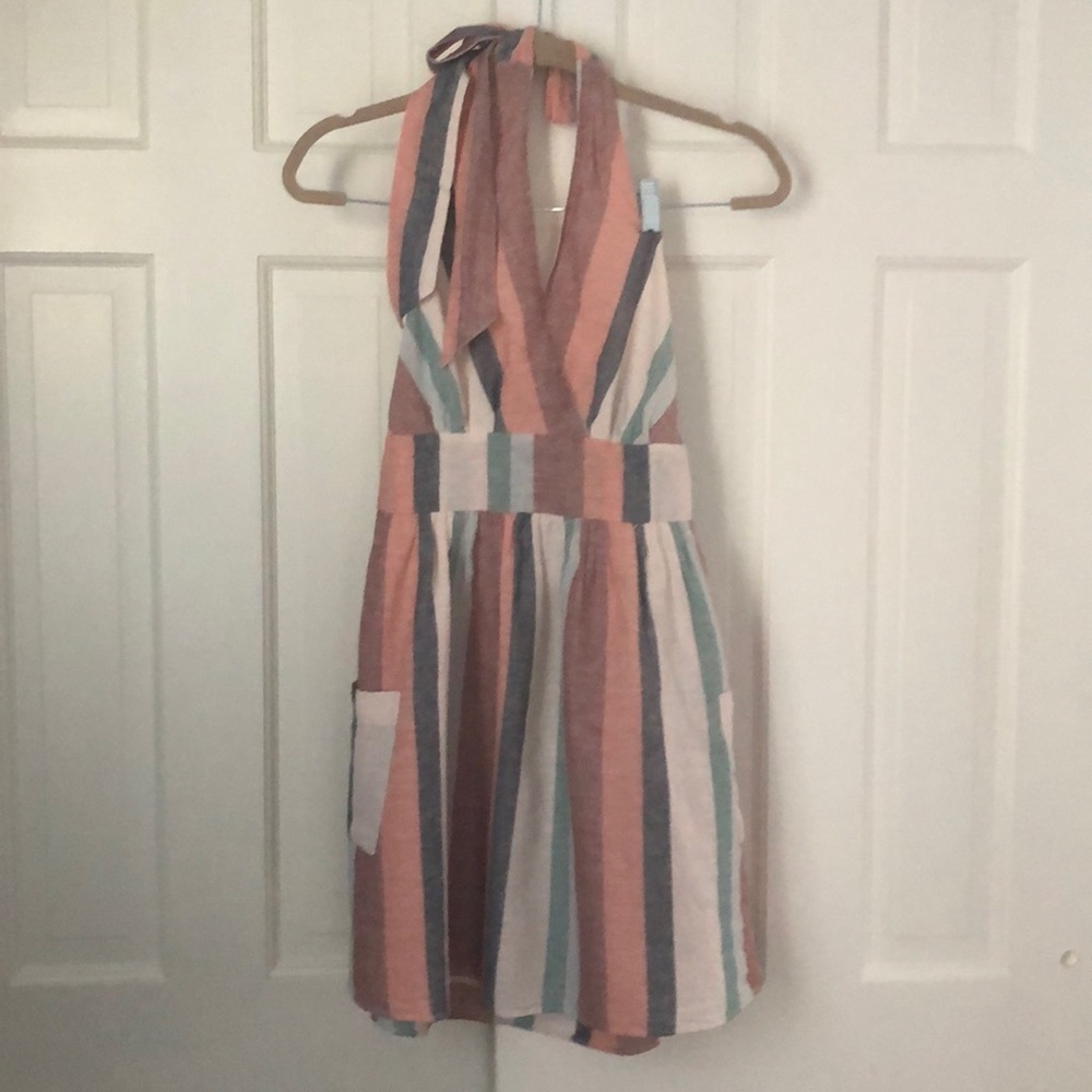 AMERICAN EAGLE XS HALTER DRESS
